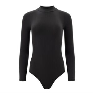 Girlfriend Collective Vivien Mock Neck Bodysuit